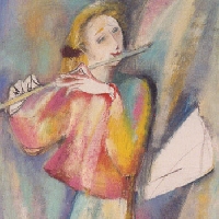 Young Flute Player 