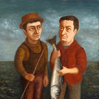 Fishermen on the Shore